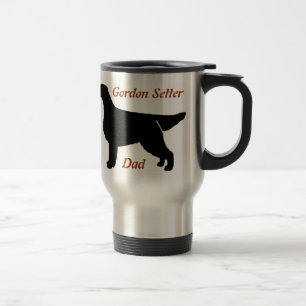Caneca de viagem de alumínio do Pai Gordon Setter