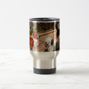 Caneca de viagem De Alumínio Pintado Com Vintagem