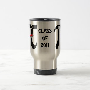 Caneca de Viagem de Alumínio Turma de 2011 Pi Sorr