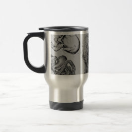 Caneca de viagem de anatomia