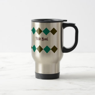 Caneca de viagem de Argyle - personalizada