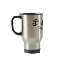 Caneca de viagem de atração e atração