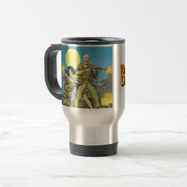 Caneca de viagem de Battron (Frente Esquerda)