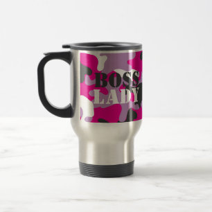 Caneca de viagem de Bebidas Lady Pink Camo