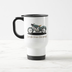 Caneca de Viagem de Bicicleta Vintage