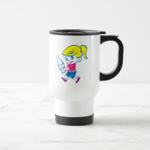 Caneca de viagem de café da sorvete