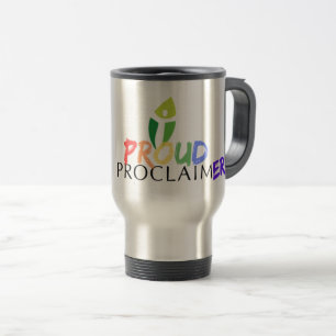 Caneca de viagem de café ER Proclamada