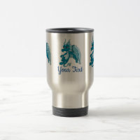 Caneca de viagem de Cartoons do Dragão Azul