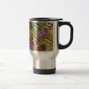 Caneca de viagem de Chevron do falhanço de sacudi