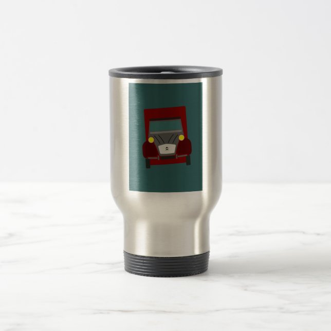 Caneca de viagem de Citroen 2CV (Centro)