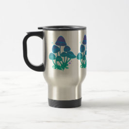 Caneca de viagem de cogumelo