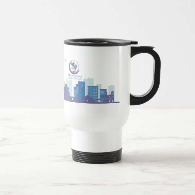 Caneca de viagem de conferência ICEA (Direita)