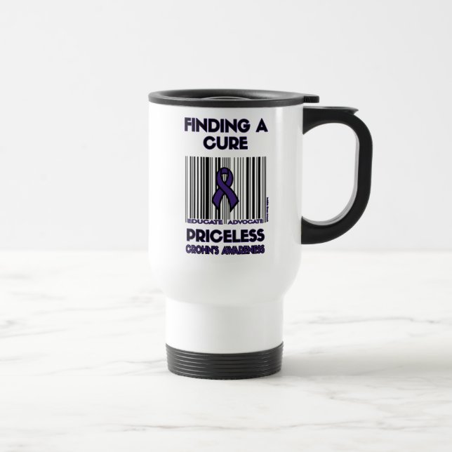 Caneca de viagem de Crohn inestimável (Direita)