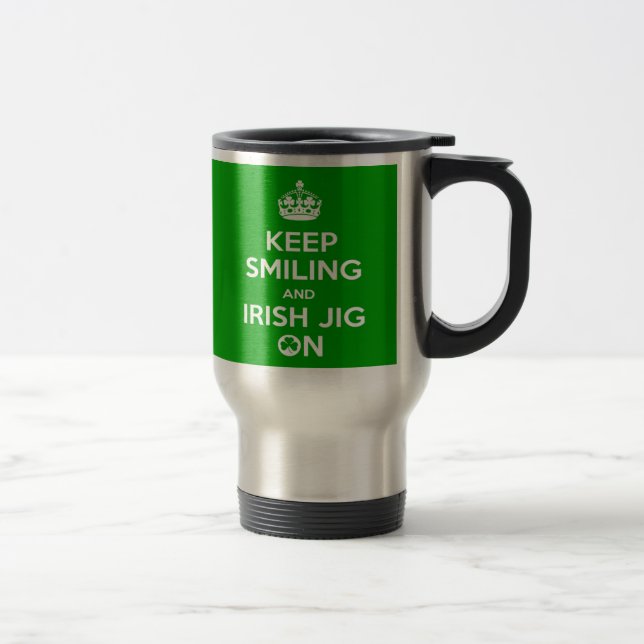 Caneca de viagem de dança irlandesa (Direita)