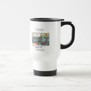 Caneca de Viagem de Desenho Animado Código Azul de