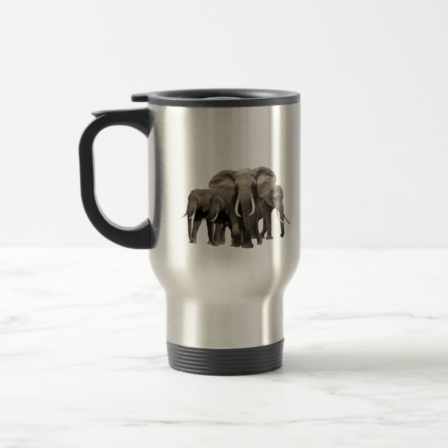 Caneca de viagem de Elefante Africano (Esquerda)