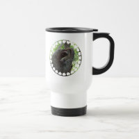 Caneca de viagem de escalada da preguiça da árvore