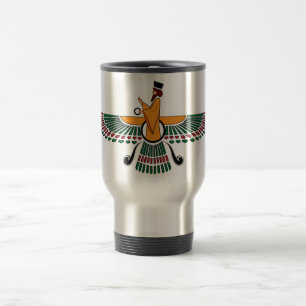 Caneca de viagem de Farohar da cor
