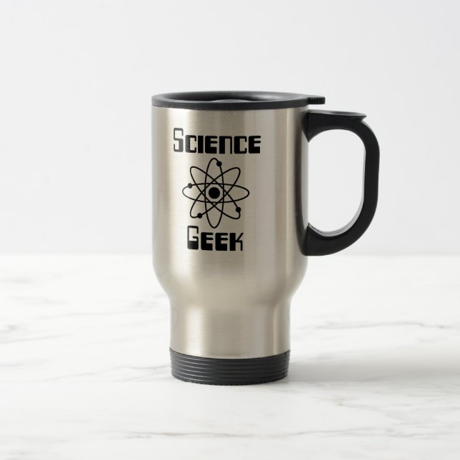 Caneca de viagem de Geek de ciência (Direita)