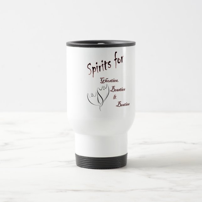 Caneca de viagem de Ghosties, de Beasties & de (Centro)