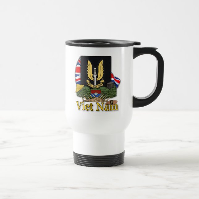 Caneca de viagem de guerra do vietname SAS do Serv (Direita)
