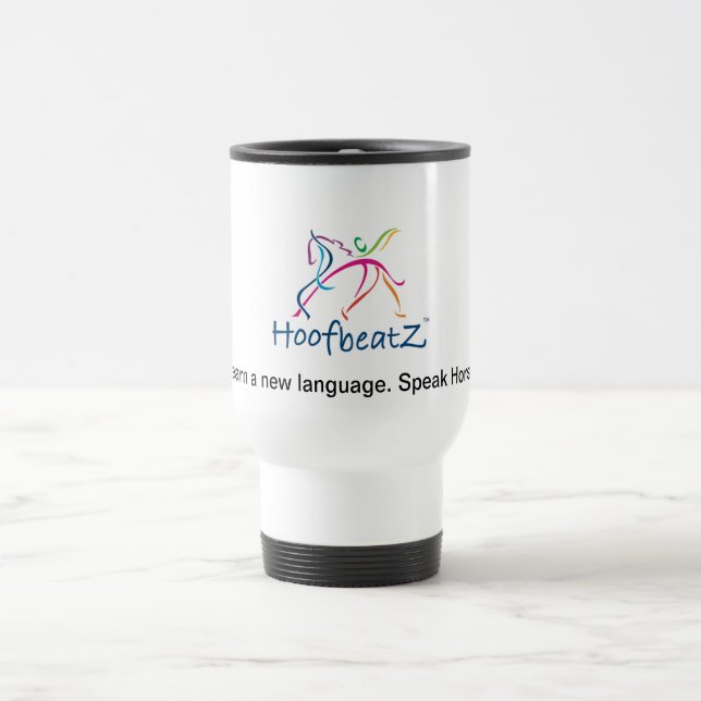 Caneca de viagem de Hoofbeatz (Centro)