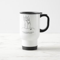 Caneca de viagem de humor do partido político