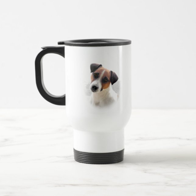 Caneca de viagem de Jack Russell (Esquerda)