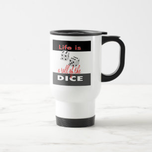 Caneca de viagem de jogo, A vida é um rolo do gelo