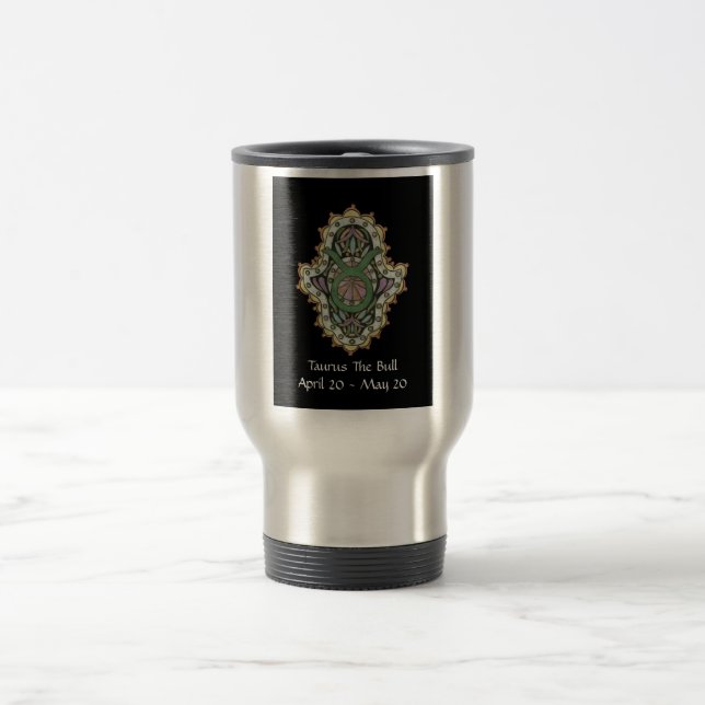 Caneca de viagem de Khamsa do Taurus (Centro)