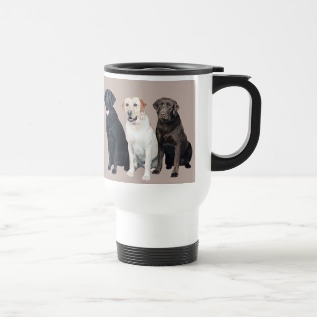 Caneca de viagem de labrador retriever (Direita)