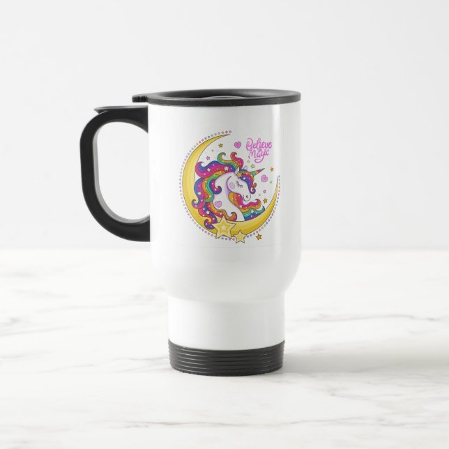 Caneca de viagem de magia do Unicorn (Esquerda)