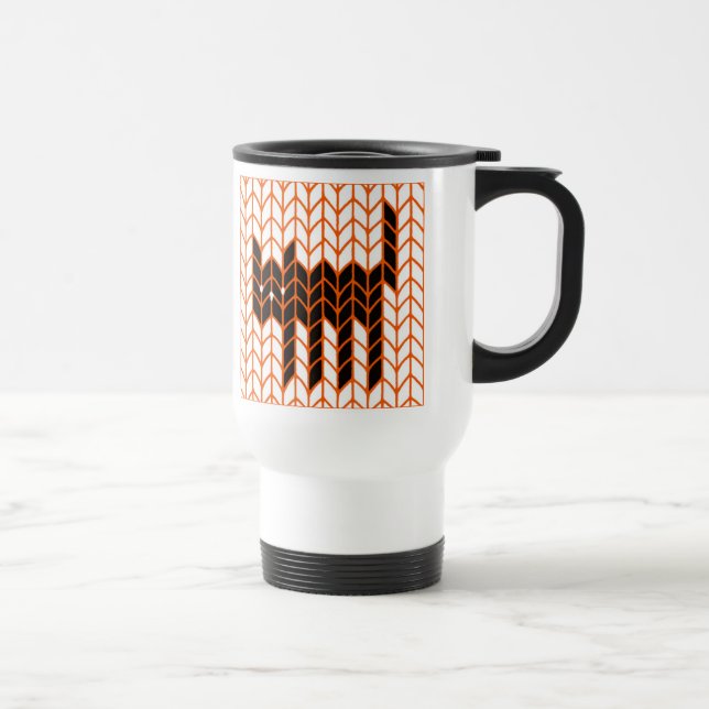 Caneca de Viagem de Malha GATO PRETO (Direita)