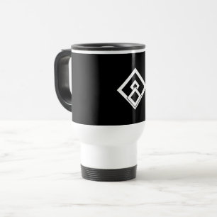 Caneca de viagem de medida de madeira quebrada