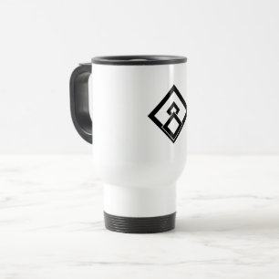 Caneca de viagem de medida de madeira quebrada