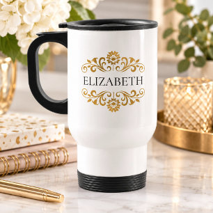 Caneca de viagem de Na moda Chic Moderna
