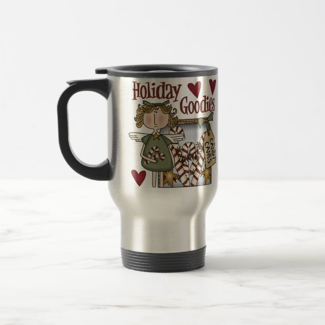 Caneca de viagem de Natal das Goodies (Esquerda)