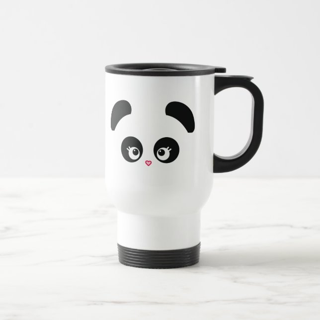 Caneca de viagem de Panda® do amor (Direita)