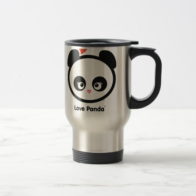 Caneca de viagem de Panda® do amor (Direita)