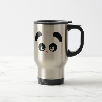 Caneca de viagem de Panda® do amor