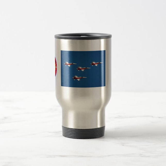 Caneca de viagem de Patrouille Suisse (Centro)