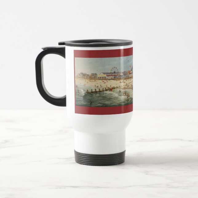 Caneca de viagem de Paul McGehee "Rehoboth Beach P (Esquerda)