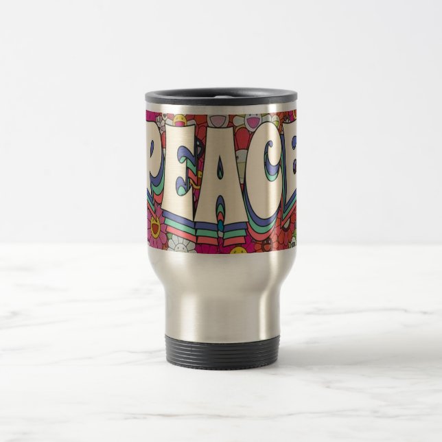 Caneca de viagem de paz (Centro)