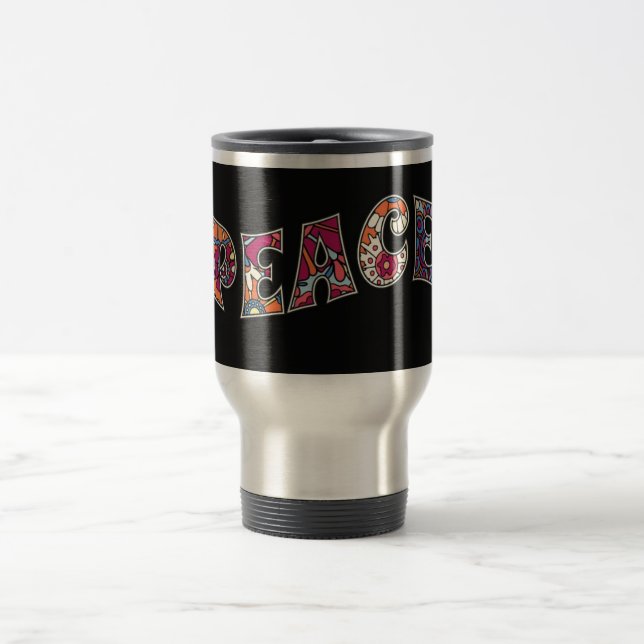 Caneca de viagem de paz (Centro)