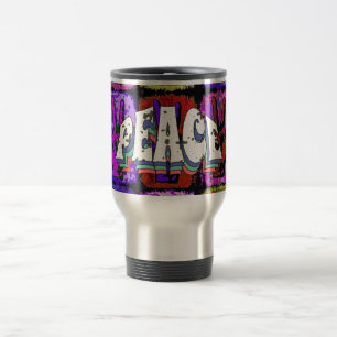 Caneca de viagem de paz