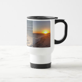 Caneca de viagem de praia
