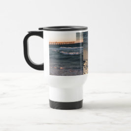 Caneca de viagem de praia