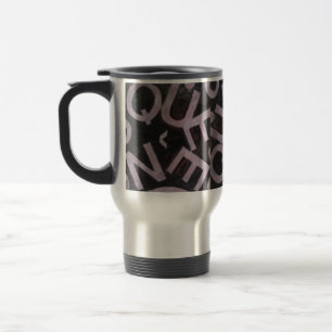 Caneca de viagem de prata da rainha