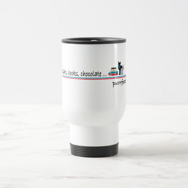 Caneca de viagem de Purrfect (Centro)