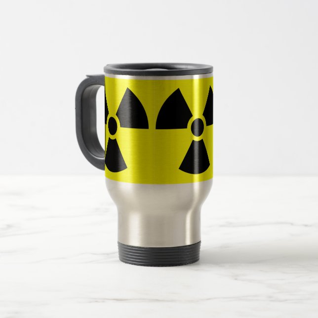 Caneca de viagem de radiação (Frente Esquerda)